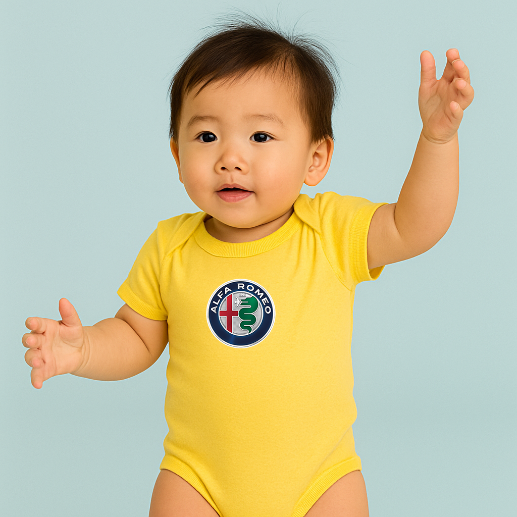 Alfa Romeo Car Baby Romper Onesie